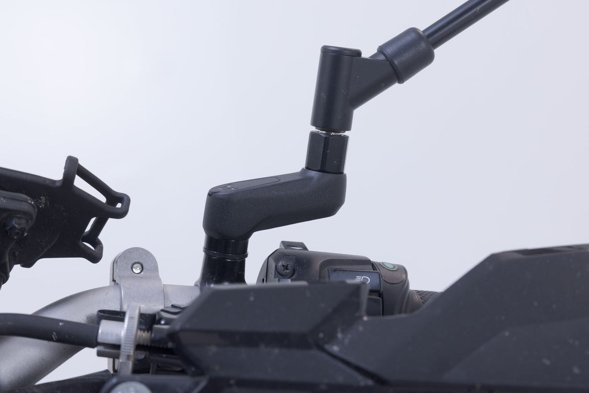 Mirror Extension Yamaha/KTM/Ducati extension: 40 mm Max Black - SW - Motech UK