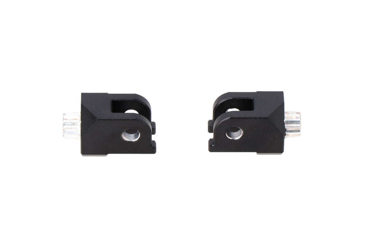 Mounting kit for EVO footrest Black. Honda / BMW / Triumph / Voge - models. - SW - Motech UK