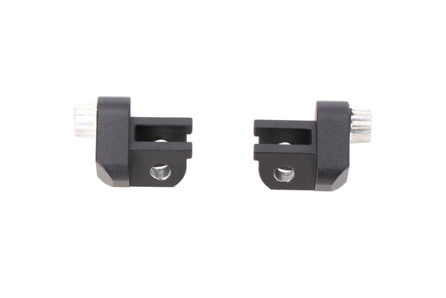 Mounting kit for EVO footrest Black. Honda / Suzuki / KTM models. - SW - Motech UK