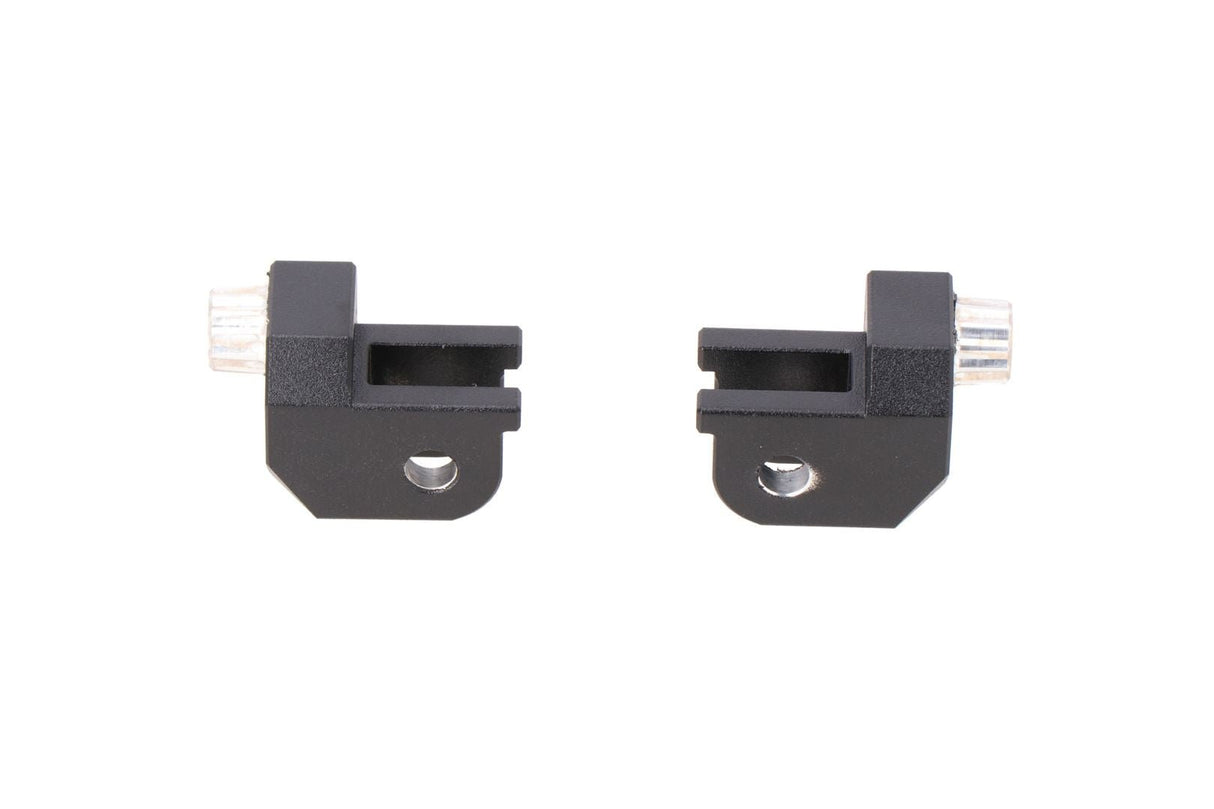 Mounting kit for EVO footrest Black. Triumph Tiger 1050 BMW models. - SW - Motech UK