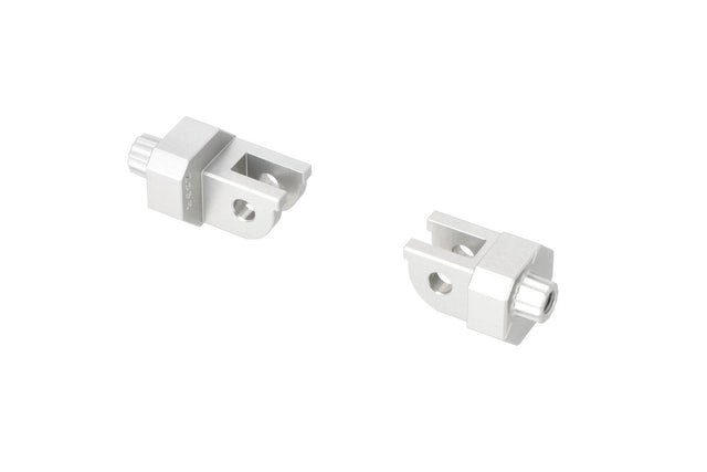 Mounting kit for EVO footrest Ducati Multistrada V4 / V2, DesertX Silver - SW - Motech UK