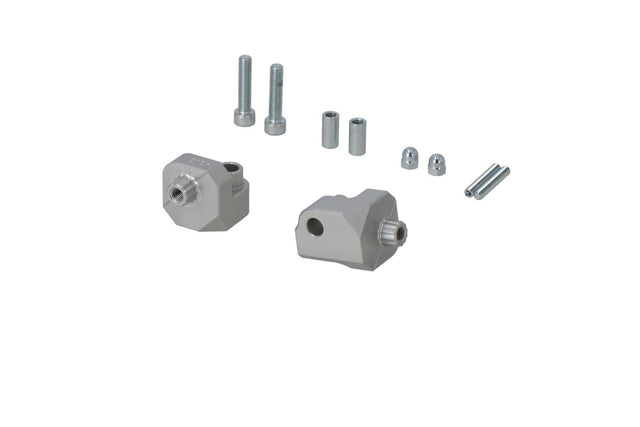 Mounting kit for EVO footrest Yamaha Ténéré 700 models (19 - ) Silver - SW - Motech UK