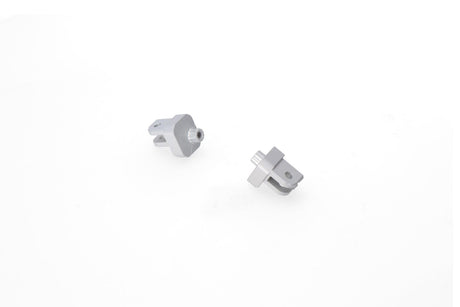 Mounting kit for EVO footrests Silver. Yamaha Tracer 9 (20 - ). - SW - Motech UK