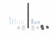 Mounting kit for frame slider Black Kawasaki ER-6n (12-16) - SW-Motech UK