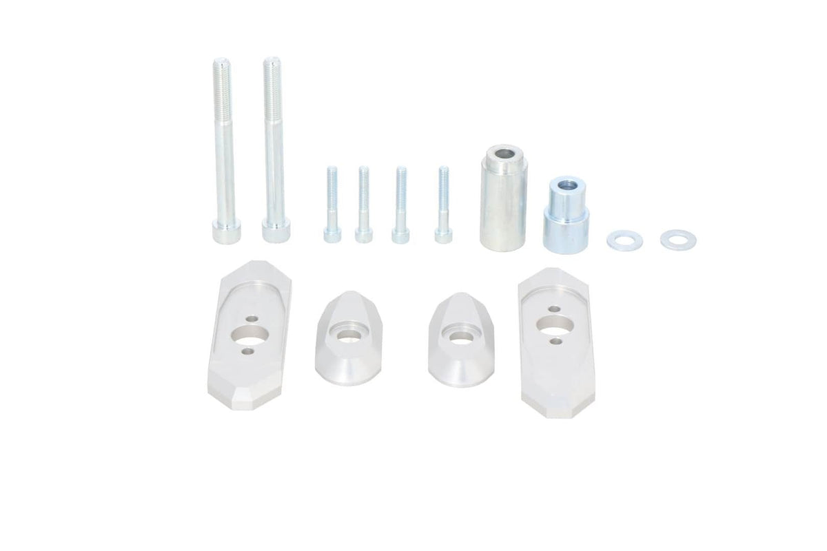 Mounting kit for frame slider Black Kawasaki Ninja ZX-6R 636 (13-17) - SW-Motech UK