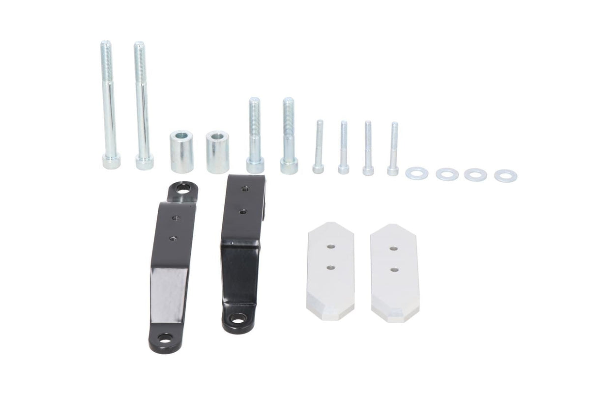 Mounting kit For Frame Slider Black Triumph Street Triple 675 (07-12) - SW-Motech UK