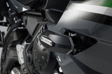 Mounting kit for frame slider with adapters Black Kawasaki Ninja 650 (16-) - SW-Motech UK