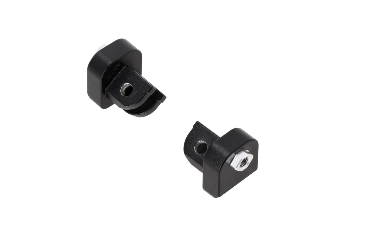 Mounting kit for ION footrest Black. Aprilia BMW Suzuki models. - SW - Motech UK