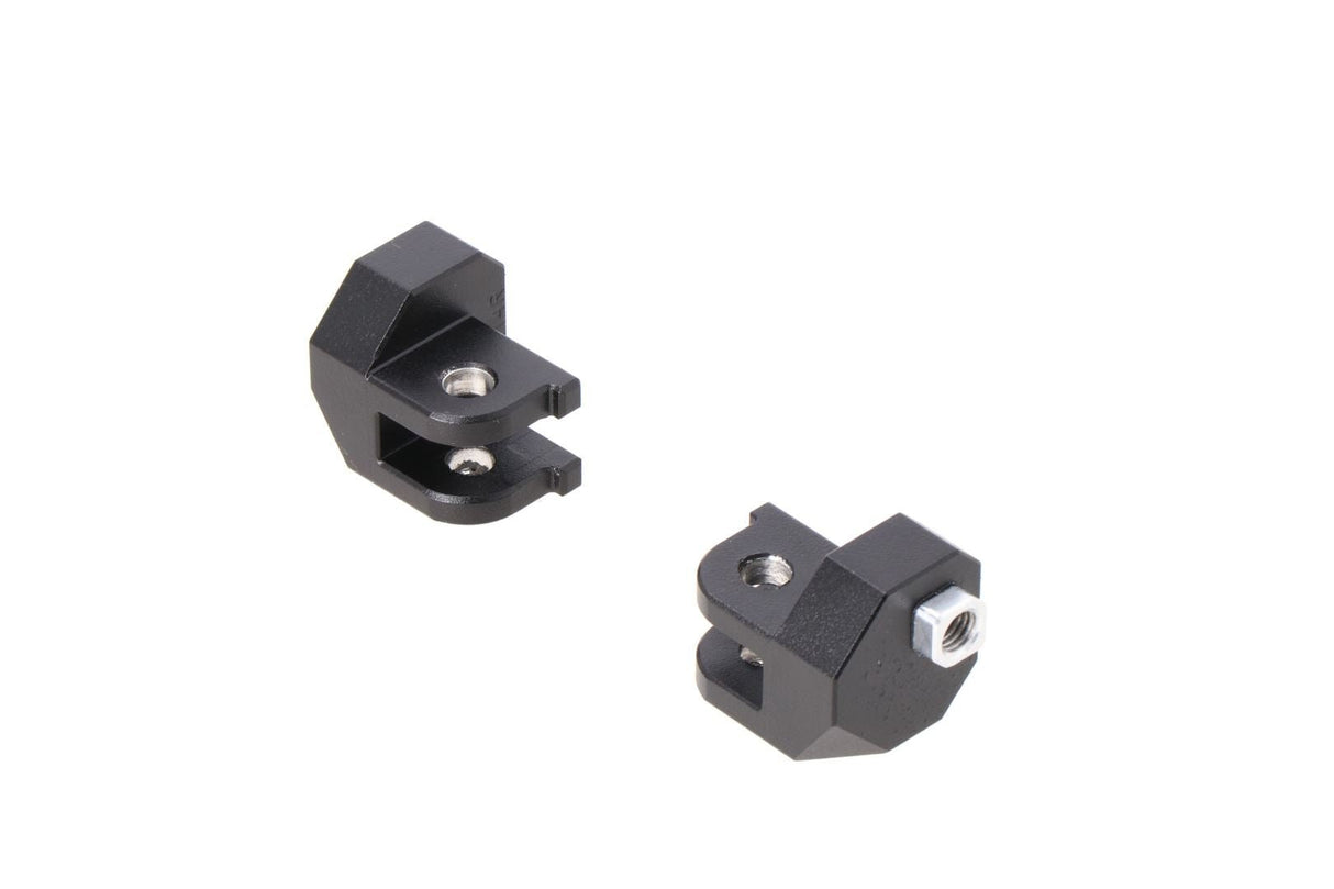 Mounting kit for ION footrest Black. Honda / BMW / Triumph / Voge models. - SW - Motech UK