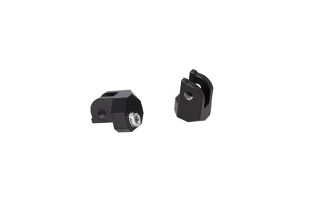 Mounting kit for ION footrest Black. Honda XL650V / XL700V Moto Mori. X Cape. - SW - Motech UK