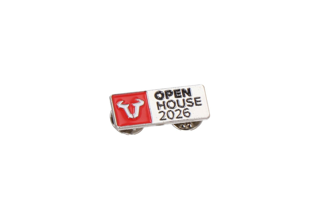 Pin OPEN HOUSE 2026 11.7 mm x 30.0 mm. Multicolored. Pin-on. - SW-Motech UK