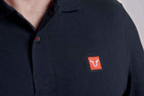 Polo shirt Core Line. Black. Men. Size 4XL. - SW - Motech UK
