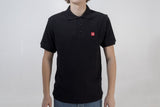 Polo shirt Core Line. Black. Men. Size M. - SW - Motech UK