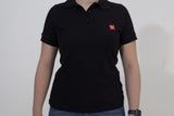 Polo shirt Core Line. Black. Women. Size S. - SW - Motech UK
