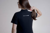 Polo shirt Core Line. Black. Women. Size XL. - SW - Motech UK