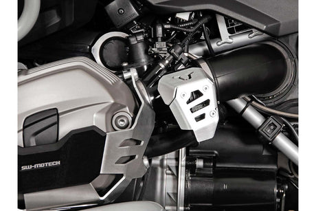 Potentiometer guard BMW R 1200 GS (08 - 12) / R nineT (14 - ). Silver - SW - Motech UK