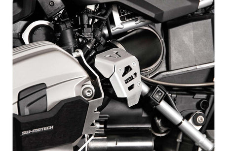 Potentiometer guard BMW R 1200 GS (08 - 12) / R nineT (14 - ). Silver - SW - Motech UK