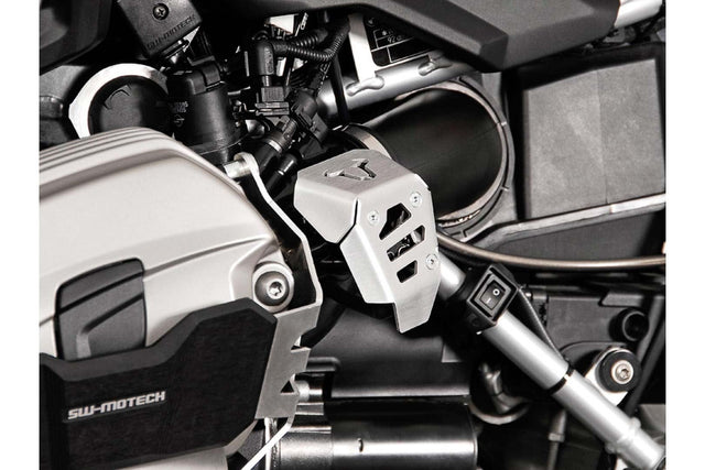 Potentiometer guard BMW R 1200 GS (08 - 12) / R nineT (14 - ). Silver - SW - Motech UK