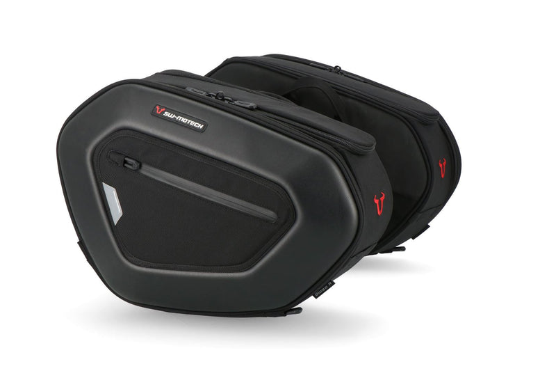 PRO BLAZE H saddlebag set Black. Honda CB125R (17 - ). - SW - Motech UK