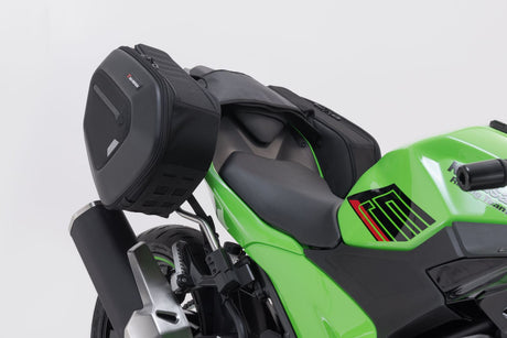 PRO BLAZE H saddlebag set Black. Kawasaki Ninja 500 SE Z500 (23 - ). - SW - Motech UK