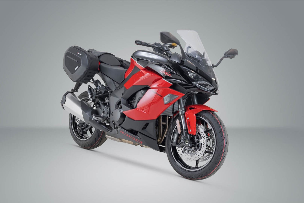 PRO BLAZE H saddlebag set Black. Kawasaki Z 1000 SX (11 - ). - SW - Motech UK