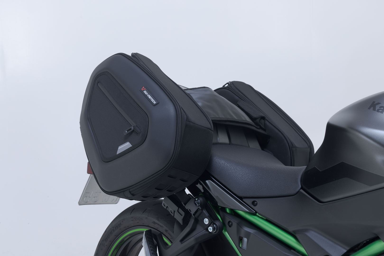 PRO BLAZE H saddlebag set Black. Kawasaki Z650/Ninja 650 (16
