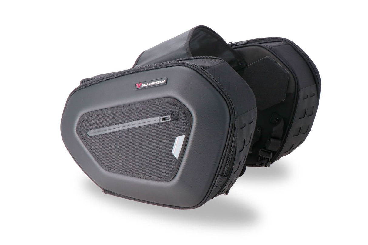 PRO BLAZE H saddlebag set Black. Suzuki GSX - 8S / GSX - 8R (22 - ). - SW - Motech UK