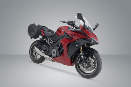 PRO BLAZE H saddlebag set Black. Suzuki GSX - S 1000 GT (21 - ). - SW - Motech UK