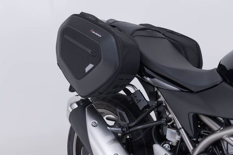 PRO BLAZE H saddlebag set Black. Suzuki SV650 ABS (15 - ) SV650 X (18 - ). - SW - Motech UK