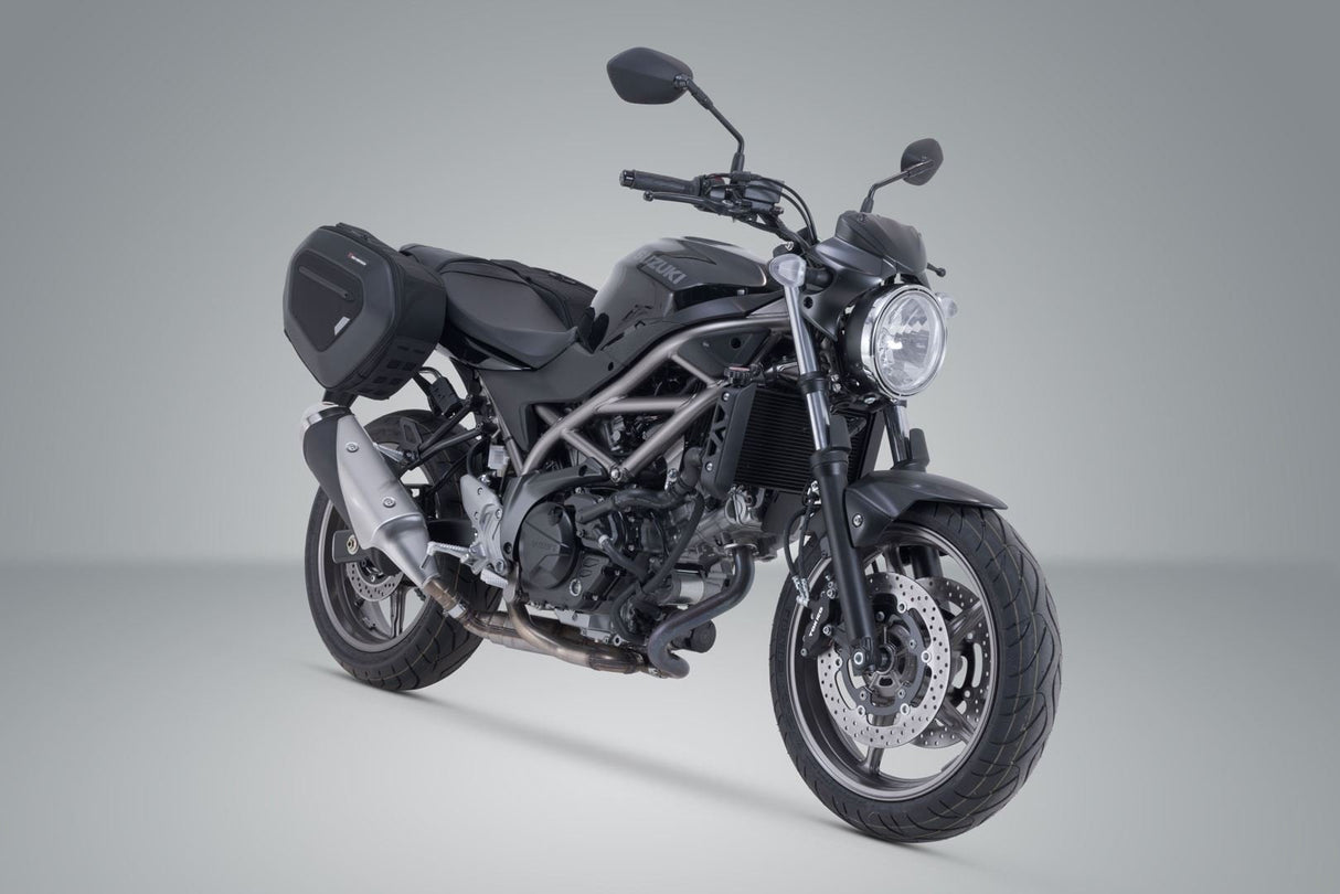 PRO BLAZE H saddlebag set Black. Suzuki SV650 ABS (15 - ) SV650 X (18 - ). - SW - Motech UK