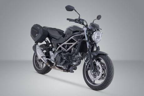 PRO BLAZE H saddlebag set Black. Suzuki SV650 ABS (15 - ) SV650 X (18 - ). - SW - Motech UK