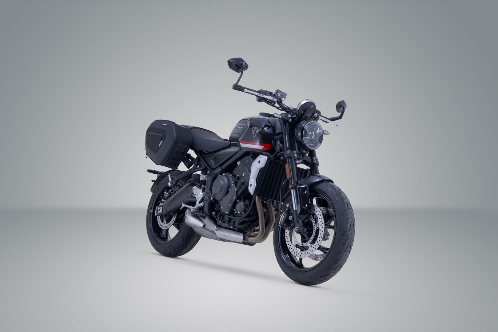 PRO BLAZE H saddlebag set Black. Triumph Trident 660 / Daytona 660