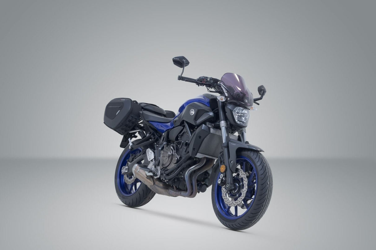 PRO BLAZE H saddlebag set Black. Yamaha MT - 07 (20 - 24). - SW - Motech UK