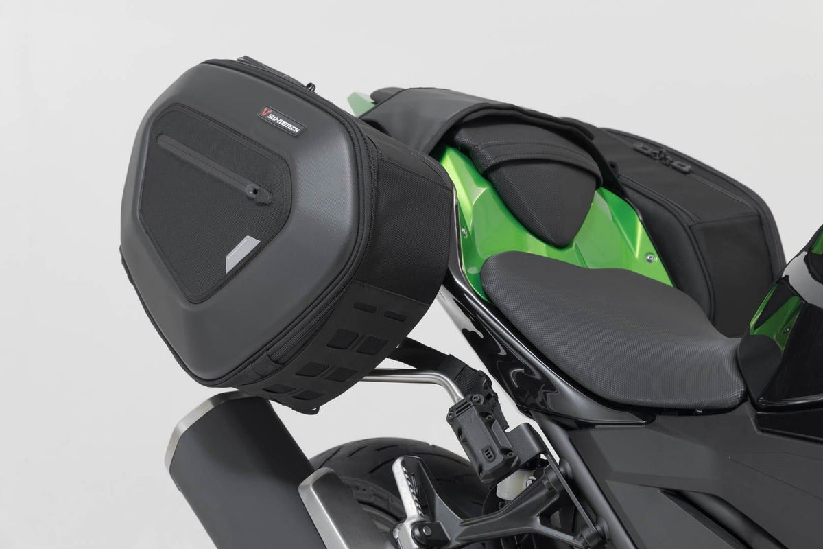 PRO BLAZE H Saddlebag Set Kawasaki Ninja/ Z 400 (18-) Black - SW-Motech UK