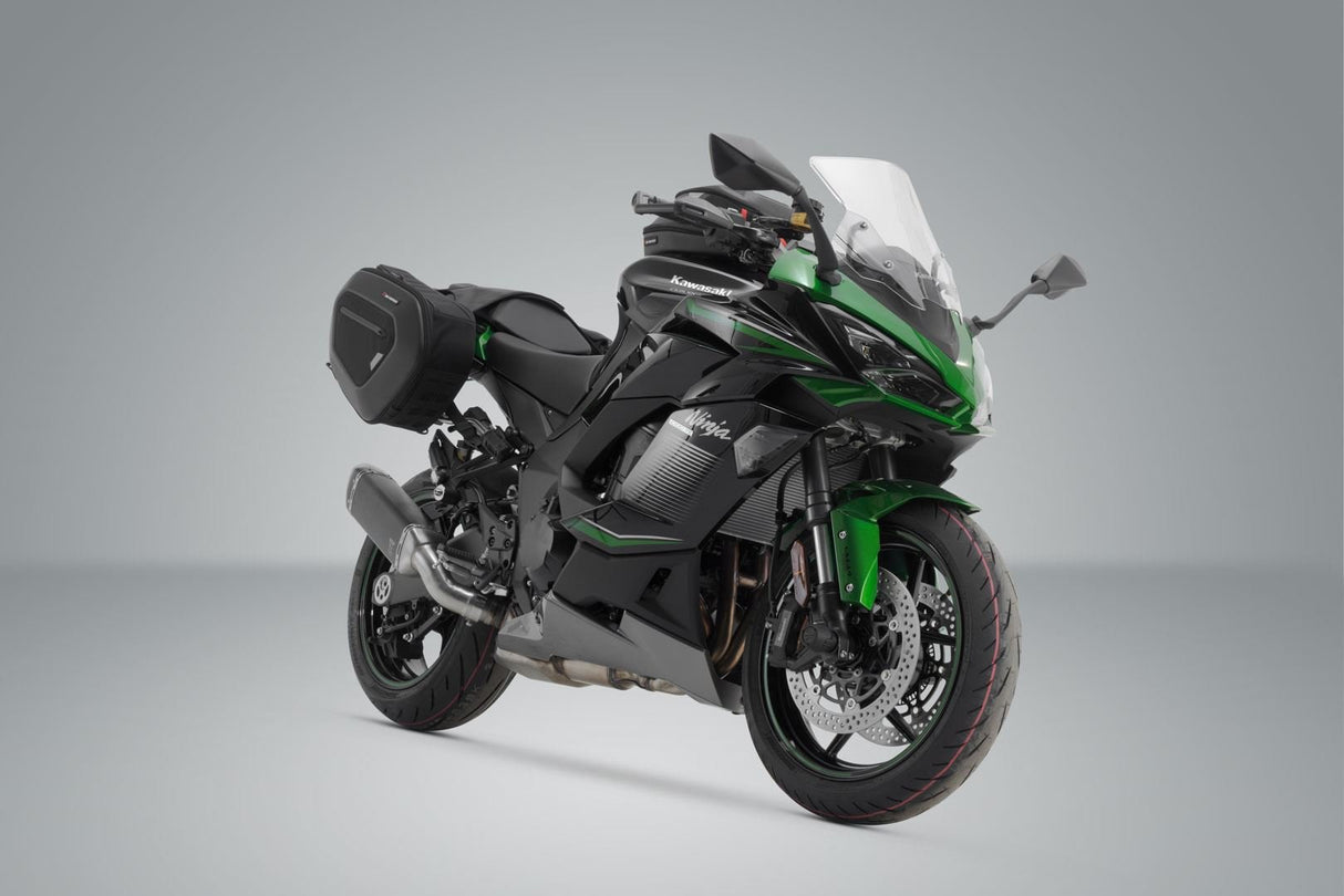 PRO BLAZE H Saddlebag Set Kawasaki Z1000 SX, Ninja 1000SX Black - SW - Motech UK