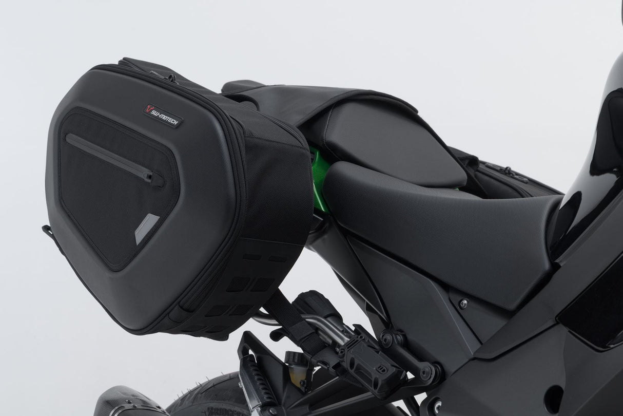 PRO BLAZE H Saddlebag Set Kawasaki Z1000 SX, Ninja 1000SX Black - SW - Motech UK
