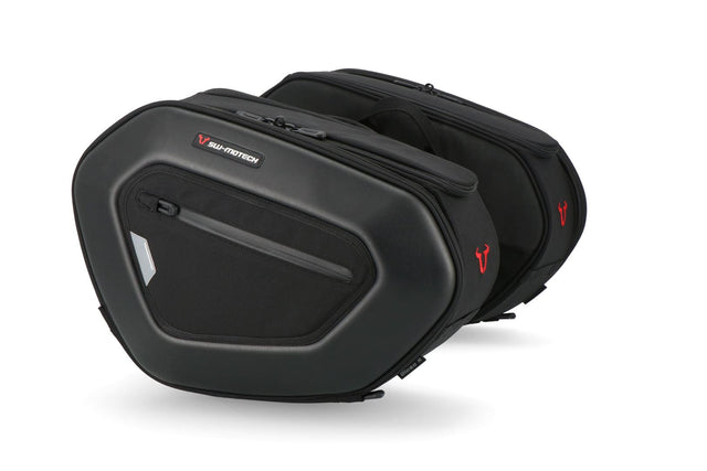 PRO BLAZE H Saddlebag Set KTM 690 Duke / R (11-) Black - SW-Motech UK