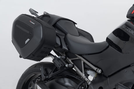 PRO BLAZE H saddlebag set Suzuki GSX - S 1000 GT (21 - ) Black - SW - Motech UK