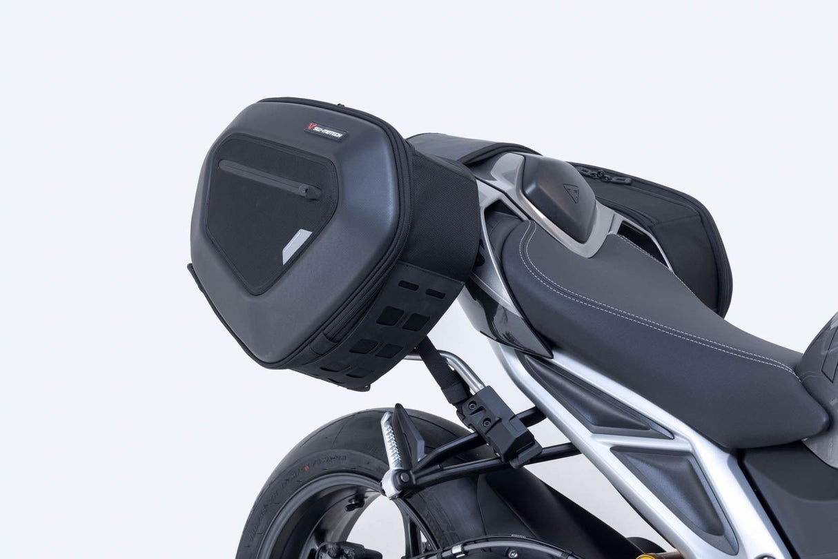 PRO BLAZE H saddlebag set Triumph Street Triple 765 (19 - ) Black - SW - Motech UK