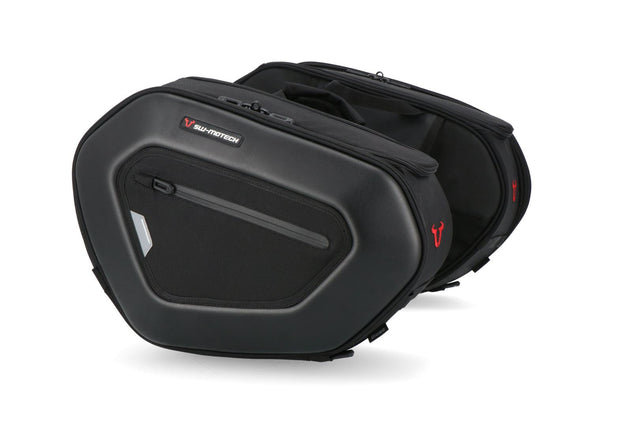 PRO BLAZE saddlebag set Black. Yamaha FZ1 / FZ1 Fazer / FZ8 / FZ8 Fazer. - SW - Motech UK