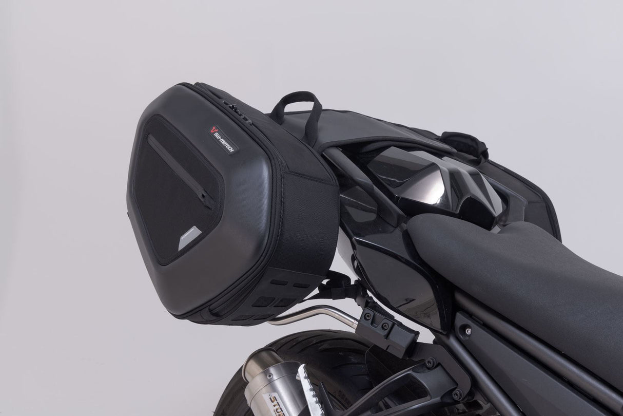 PRO BLAZE saddlebag set Black. Yamaha FZ1 / FZ1 Fazer / FZ8 / FZ8 Fazer. - SW - Motech UK