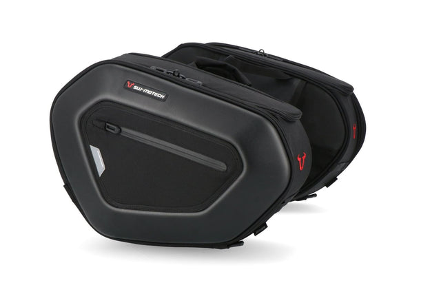 PRO BLAZE Saddlebag Set Honda NC700 (11-14) / NC750 (14-) Black - SW-Motech UK