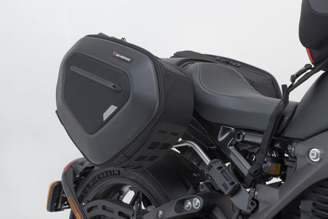 PRO BLAZE saddlebag set LiveWireONE Black - SW - Motech UK