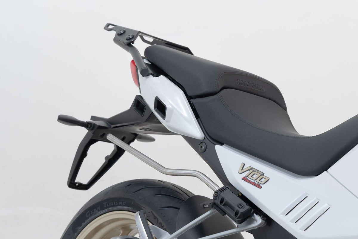 PRO BLAZE saddlebag set Moto Guzzi V100 Mandello/S (22-) Black - SW-Motech UK