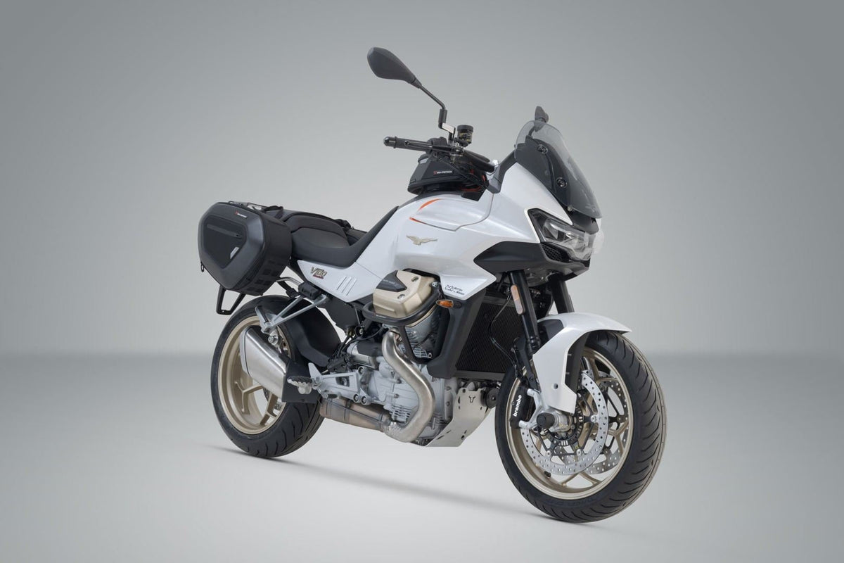 PRO BLAZE saddlebag set Moto Guzzi V100 Mandello/S (22-) Black - SW-Motech UK