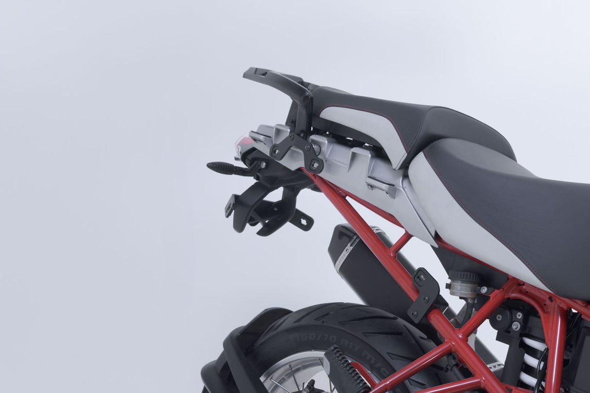 PRO side carrier Black. BMW R1200GS (04 - 12) / Adv (06 - 13). - SW - Motech UK