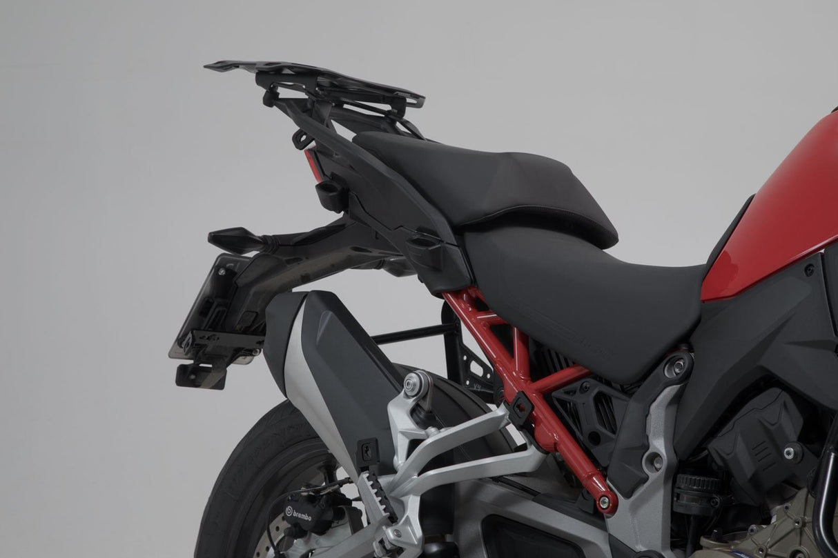 PRO side carrier US model Black. Ducati Multistrada V4 (20 - ). - SW - Motech UK