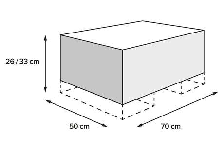 PRO Tail Bag Cargobag 1680D Ballistic Nylon 50 litre Black/Anthracite - SW - Motech UK