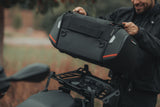 PRO Tail Bag Rackpack 32 - 42 litre 1680D Ballistic Nylon Black/Anthracite - SW - Motech UK