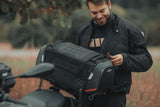 PRO Tail Bag Rackpack 32 - 42 litre 1680D Ballistic Nylon Black/Anthracite - SW - Motech UK